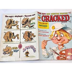 Cracked Magazine #147 - December, 1977 Free Gift BIG JANITOR Poster